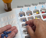 SureMed 7-Day, 4-Pass (4-doses per day) Multi-Med Disposable Blister Card Refill with 26 Cards & 26 Blisters