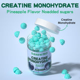 DANEW Pro Creatine Monohydrate Gummies 5000mg for Men & Women, Creatine Monohydrate for Muscle Strength, Muscle Builder, Energy Boost, Pre-Workout Supplement(120 Count)-Blueberry Flavor
