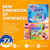 HI-CHEW Grape Sticks, 15-Pack, Unique Fun Soft & Chewy Taffy Candy, 1.76oz Each - Made with Immensely Juicy Fruity Flavors, Halloween Candy