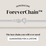 KISPER 925 Sterling Silver Box Chain Necklace for Women, 1mm Diamond Cut