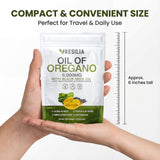 Resilia Oil Of Oregano Softgels with Black Seed Oil 6000mg – Organic Oregano Oil Capsules for Immune & Digestive Support – Non-GMO, Gluten-Free Softgels – 180 Count (Pack of 3)