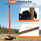 OTRUZPV Heavy-Duty Sapling Puller Tool, High-Leverage Tree Puller for 1/4" to 2" Roots, Manual Root Remover for Shrubs, Vines and Thorns, Effort-Saving Weed Puller for Garden, Farm and Landscaping