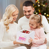 KPOSIYA 40pcs 8x8x5 inches Cake Boxes with Cake Boards（20 Boxes & 20 Boards）, White 8 inch Cake Boxes with Window,Cajas Pasteles Square Cardboard Cake Containers for Christmas Thanksgiving