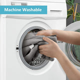 HOMEXCEL Grey Microfiber Cleaning Cloth,150 Pack Cleaning Rags, Cleaning Towels,11.5"X11.5" Shop Towels