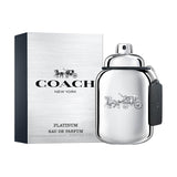 Coach Platinum Eau de Parfum - Long Lasting Fragrance with notes of Pineapple, Clary Sage & Vanilla Leather - Woody & Spicy - 2.0 fl. oz.