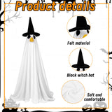 JcHrmers 3 Sets Porch Goose Outfits Halloween Thanksgiving Christmas Goose Outfit Lawn Porch Goose Clothes Fits 23" Cement Plastic Goose Statue for Outdoor Garden Yard Patio Statue Art Decor