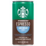 Starbucks Espresso & Cream Light, 6.5 Fl Oz Cans (Pack of 12)