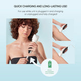 Conair GIRLBOMB Shaver for Women and Body Buffer, Wet/Dry, Lithium Ion Rechargeable