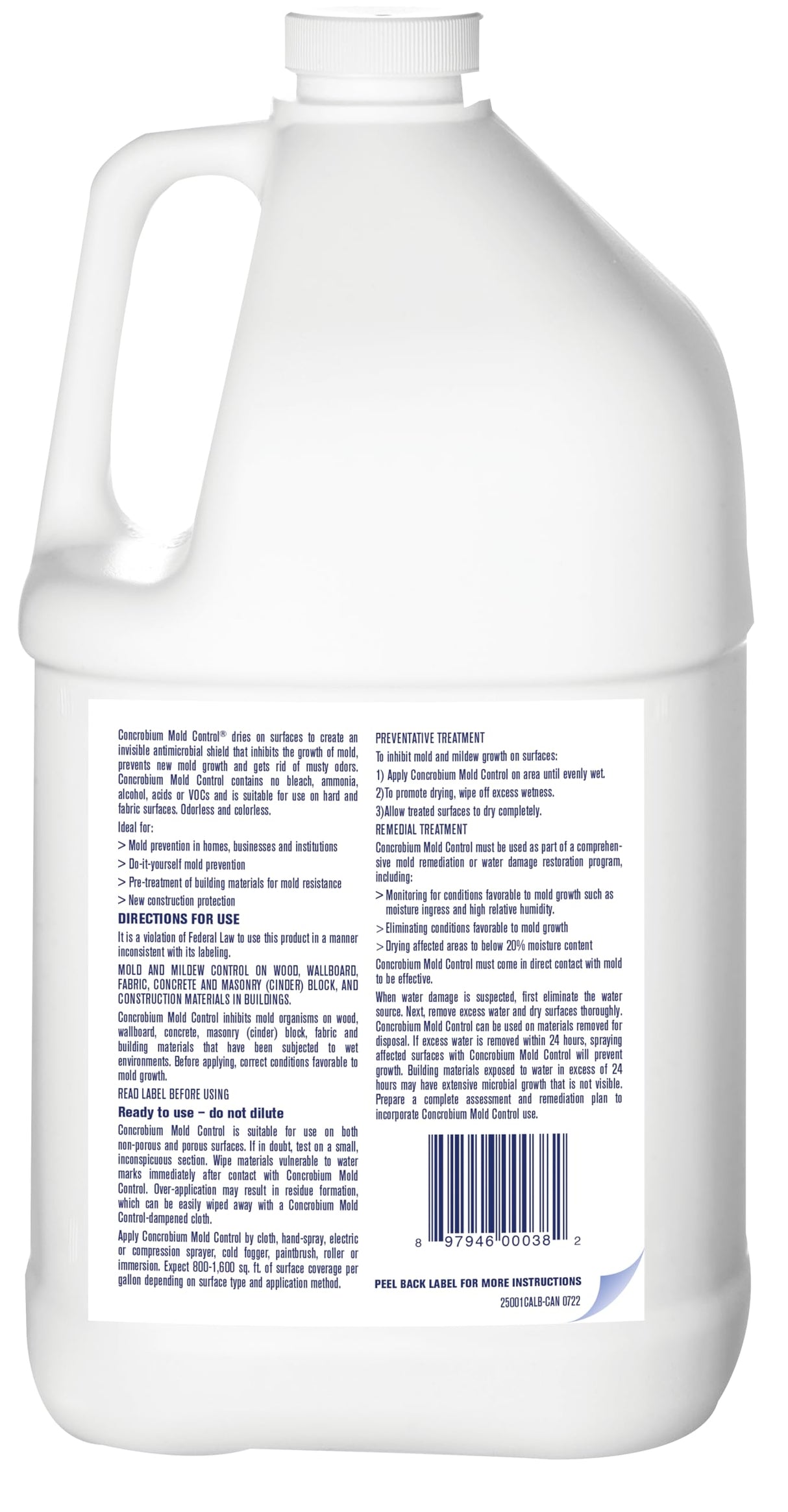 Concrobium 25001CAL Mold Control, 1 Gallon