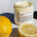 C.O. Bigelow Lemon Body Cream, Moisturizing Body Cream with Shea Butter, Kukui Nut Oil, Lemon Oil and Extracts for Dry Skin, 32 oz.