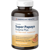 American Health Super Papaya Enzyme Plus Chewable Tablets, 360 Count