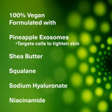 SickScience ShapeShift Jaw Defining Serum for Double Chin, Face & Neck Tightening for Sagging Skin, Anti Aging Moisturizer for Wrinkles & Crepey Skin, Neck Lifting Serum for Women & Men, 1.7 oz