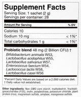 OMNi BiOTiC Balance Probiotic Immune Support - Bifidobacterium & Lactobacillus - Hypoallergenic - Immune Booster Supplement for Men and Women - Non-GMO (28 Daily Packets)