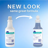 CREW Diversey 100925283 Neutral Non-Acid Bowl & Bathroom Disinfectant, 32 oz Squeeze Bottle, 12/CT