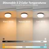 4-Pack Rechargeable Shower Lights for Inside Shower, 15 RGBW Color Changeable Waterproof Lights for Shower with Remote(Dimmable＆Timer), Wireless LED Mood Lighting for Bathroom, Closet, Bedroom, Party