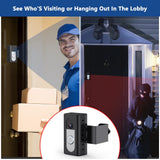 KIMILAR Anti-Theft Video Doorbell Mount Compatible with Ring/Blink Wireless Video Doorbell, Adjustable Mounting Bracket Accessories for Houses, Apartments, Businesses, Not for Blink 2nd Gen
