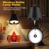 SOUDFK 2026 New Wireless Bottle Lamp,RGB LED Bottle Light with Remote(RGB Sapphire Blue, 1pc)