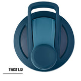 BlenderBottle Sport Twist Insulated Stainless Steel Shaker Bottle with Wire Whisk, 24-Ounce, White – Protein Shakes & Hydration for Athletes & Fitness Enthusiasts, Easy Mixing, Keeps Drinks Cold, Twist Cap