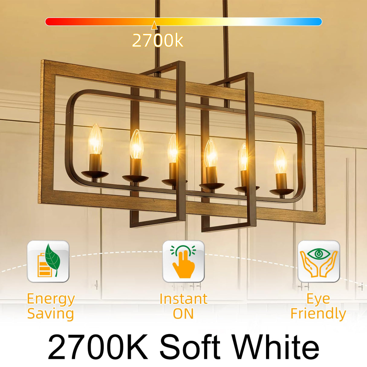 GvvooHome E12 Candelabra Bulb 40 watt Equivalent, E12 LED Bulb Dimmable Chandelier Light Bulbs, B10 Candle Light Bulbs 2700K Soft White, 90+CRI, 400LM, Clear Glass, 12 Pack