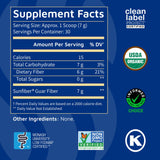 2 Pack Tomorrow's Nutrition, Sunfiber, Prebiotic Fiber Supplement for Digestive Health, Low FODMAP, Gluten-Free, Unflavored, 30 Servings