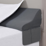 Vekkia King Bed Wedge Pillow for Headboard/Bed Gap Filler/Headboard Pillow,Pillow Wedge for Headboard Gap(0-6"),Bed Gap Pillow,Stop Loosing Your Pillows,Phone
