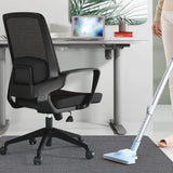 Sycoodeal Office Chair Mat for Hardwood Floor,Office Computer Gaming Chair Mat for Tile Floor,Large Floor Protector Rug,Anti-Slip,Easy to Clean,Grey(48"x36")