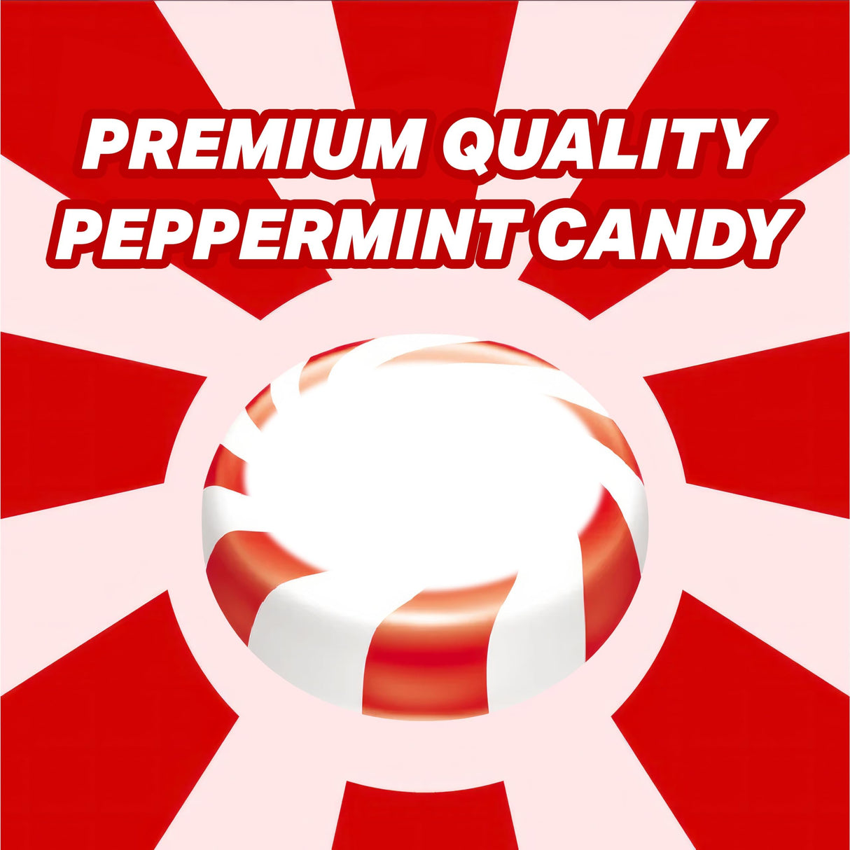 Starlight Peppermint Candy Bulk - 5 Pounds Approx 450 Candies - Hard Candy Individually Wrapped Christmas - Holiday Mints