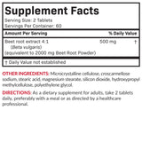 Futurebiotics Beet Root Extra Strength, Non-GMO, 120 Vegetarian Tablets