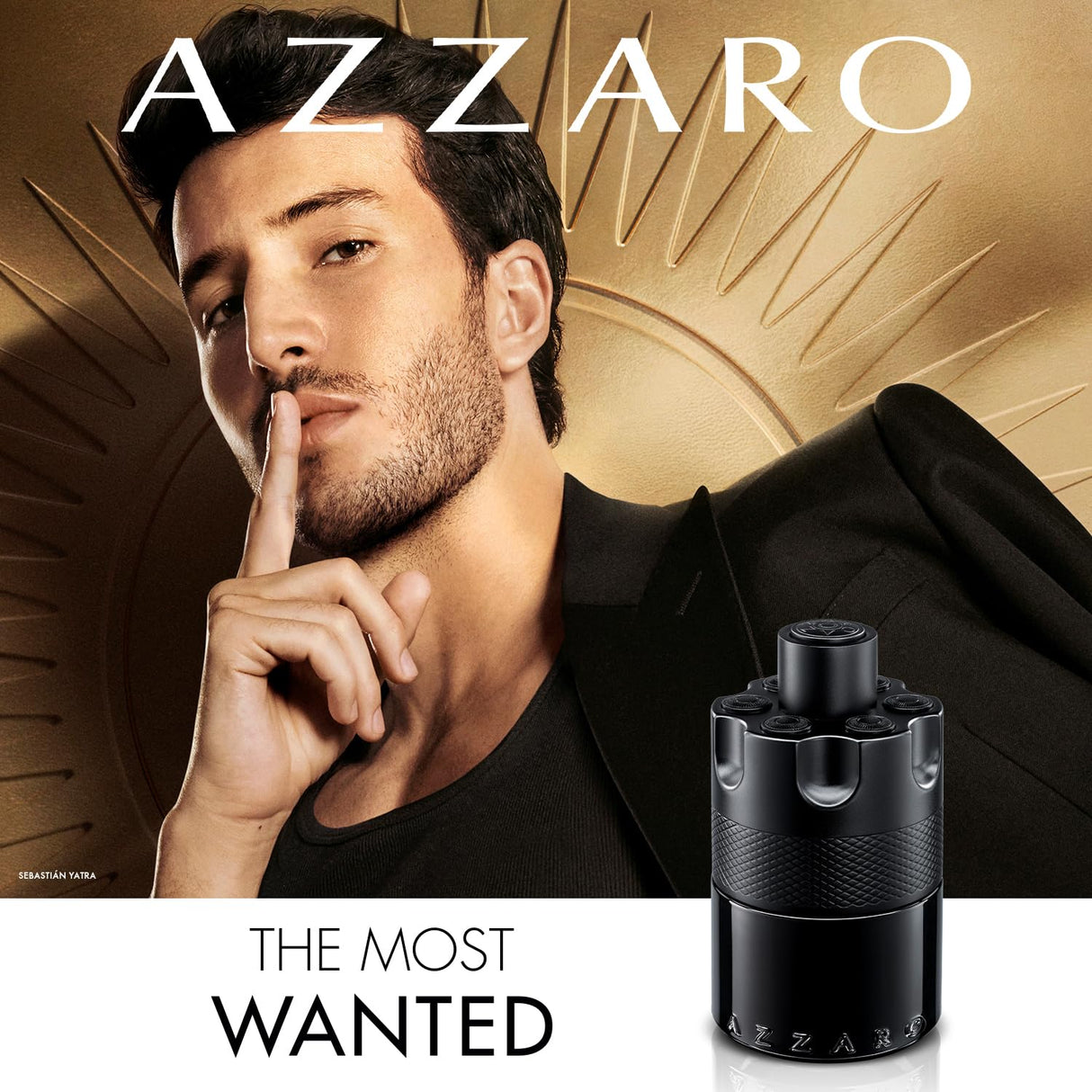 Azzaro The Most Wanted Eau de Parfum Intense - Woody & Seductive Mens Cologne - Fougère, Ambery & Spicy Fragrance for Date Night - Lasting Wear - Luxury Perfumes for Men - Travel Size, 1.6 Fl. Oz