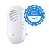 Arlo Chime 2 with Built-in Siren, Audible Alerts & Customizable Melodies – Wi-Fi Enabled, Compatible with Doorbell & Security Cameras (Renewed)