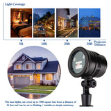 Christmas Laser Lights, Projector Lights Landscape Spotlight Red and Green Star Show with Christmas Decorative Patterns for Indoor Outdoor Garden Patio Wall