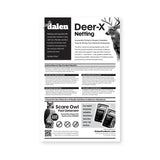 Dalen Deer-X Protective Netting for Gardens & Landscapes - 7 ft x 100 ft