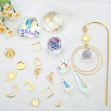 DIY Sun Catcher Kits for Adults, 260 pcs Crystal Suncatchers Making Suppliers for Garden Plant Windows Hanging Art and Crafts for Women Valentines Mother's Day Birthday Gifts Home Decor