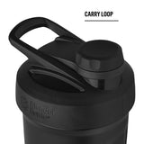 BlenderBottle Sport Twist Insulated Stainless Steel Shaker Bottle with Wire Whisk, 24-Ounce, White – Protein Shakes & Hydration for Athletes & Fitness Enthusiasts, Easy Mixing, Keeps Drinks Cold, Twist Cap