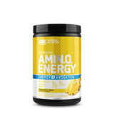 Optimum Nutrition Amino Energy Powder Plus Hydration, with BCAA, Electrolytes, and Caffeine, Pineapple Twist, 30 Servings (Packaging May Vary)