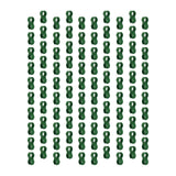100X Plant Trellis Cane Connector, Climbing Rattan Stent Accessories Plant Connector Stake Clip for Garden Orchard Tomato Cage 11mm (7/16 inch)