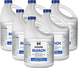 (6 Gallons) - Liquid Chlorine Bleach, for Laundry, Household and Commercial Cleaning, Multipurpose Cleaner, 1 Gallon Jugs. Ready to Use.