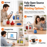 Entina Tina2C 3D Printer for Beginners, Fully Assembled Starter Mini 3D Printer, Start in 8 Mins, App & WiFi Control, Auto Leveling, 3500+ Model Library, 25+ Creative DIY Modules for STEM, Home