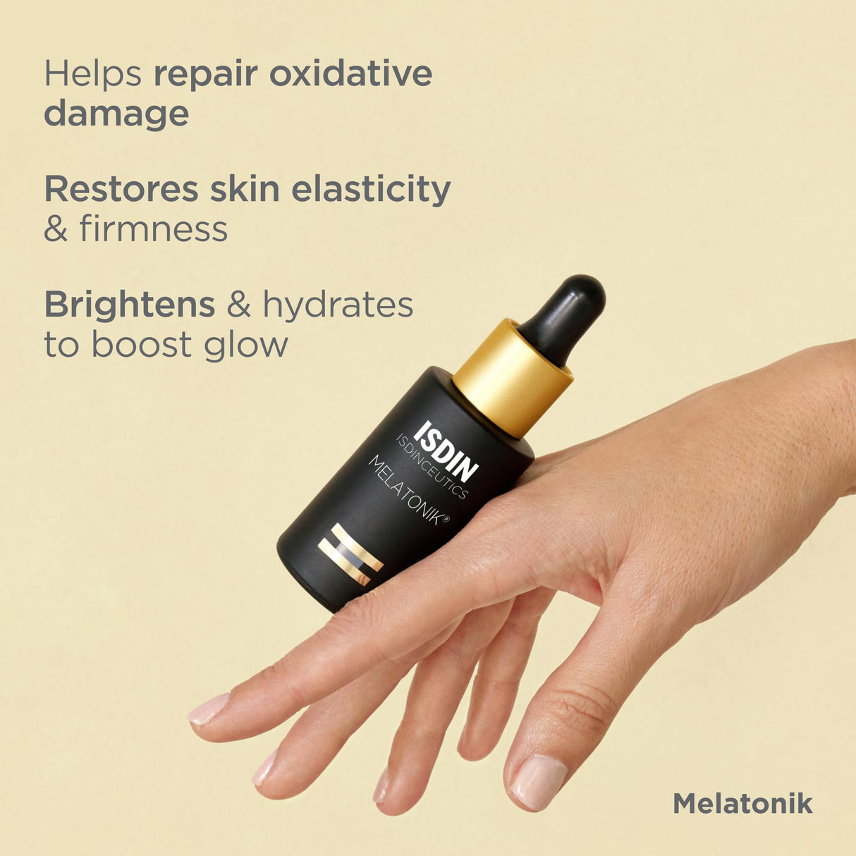 ISDIN Melatonik, Overnight Recovery Anti-Aging Benefits Night Serum, 3-in-1 Repairs, Restores and Brightens with Melatonin, Bakuchiol, Vitamin C…