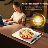 Small Warming Mat for Food Portable Rolled-up Silicone Food Warmers for Parties,Buffet,Countertop Electric Food Warming Mat 9-Level Precise Temp Control Keep Warming Last 18 Hours