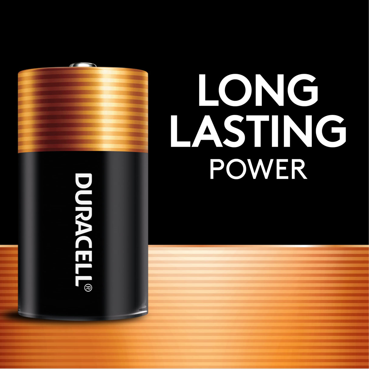 Duracell Coppertop C Batteries, 10 Count (Pack of 1), C Battery with Long-lasting Power, All-Purpose Alkaline Battery for Household and Office Devices