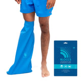 BLOCCS 100% Waterproof Cast Covers for Shower Leg- Swim Cover, Cast Bag for Bath. Durable Cast Sleeve for Swimming - #ASL74 - Adult Short Leg