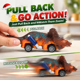 Advent Calendar 2026 Kids Boys,Dinosaur Monster Truck 24 Days Countdown Toy
