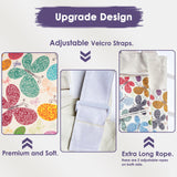 TOGETRUE Walker Bag, Handy Walker Basket with Water Cup Holder, Walker Accessories Storage Bag for Folding Walker, Wheelchairs, Strollers, 15"x11.5" (Butterfly)