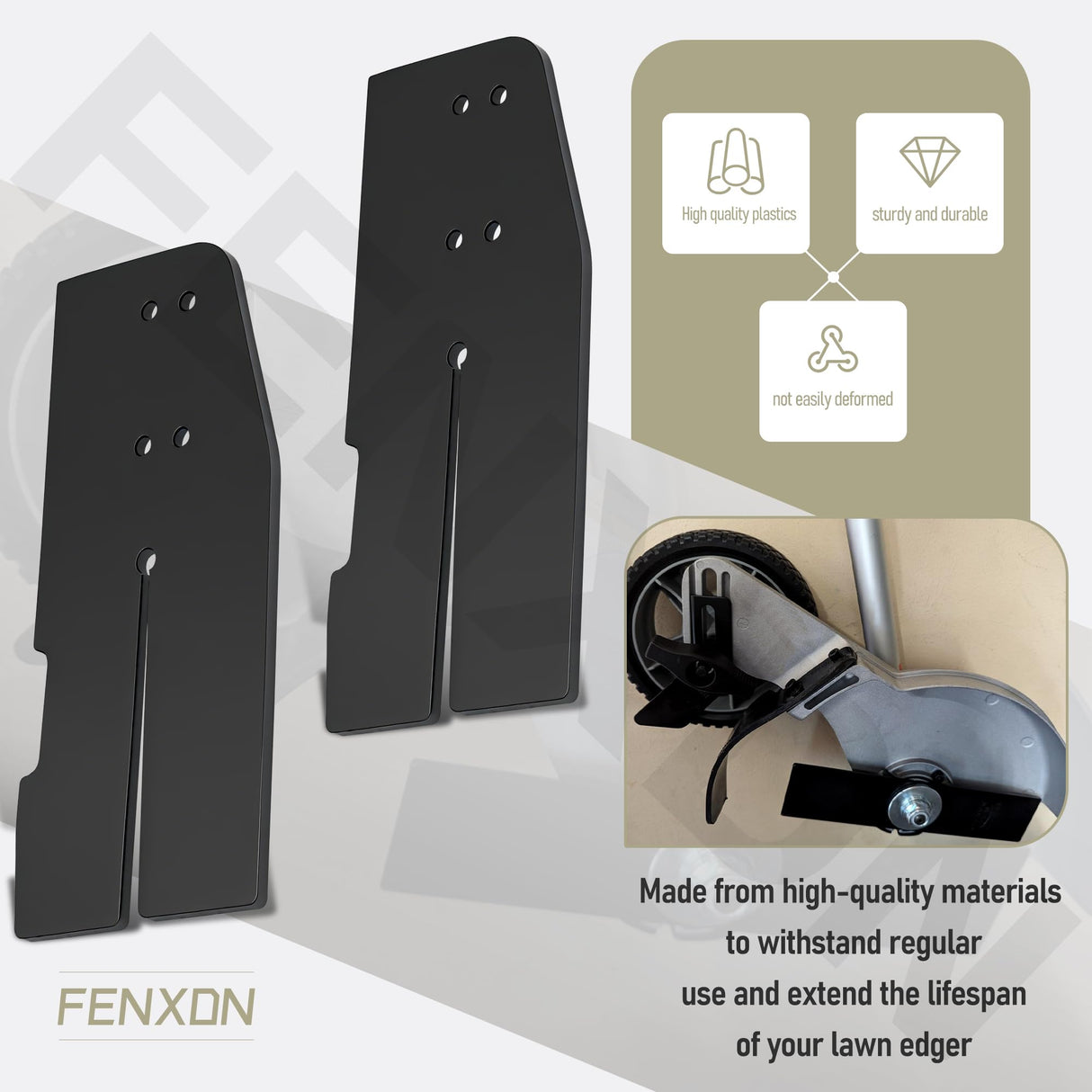 2 Pack 69901755330 C550000110 Debris Flap for Echo Lawn Edger