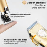 Lanumi Professional Hair Clippers Trimmer for Men Electric Razor Shavers/Beard Trimmer/Rechargeable Clippers and Trimmers Beard Trimmer Barber Kit with Travel Case Clippers for Hair Cutting Gifts