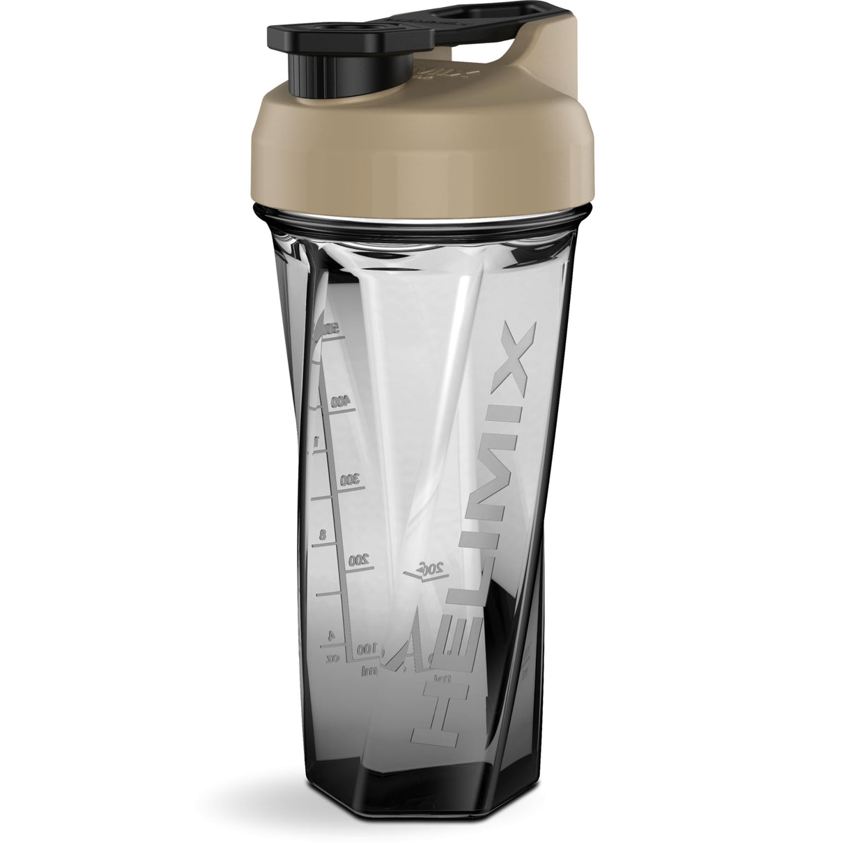 HELIMIX 2.0 Vortex Blender Shaker Bottle Holds upto 28oz | No Blending Ball or Whisk | USA Made | Portable Pre Workout Whey Protein Drink Shaker Cup | Mixes Cocktails Smoothies Shakes | Top Rack Safe