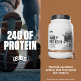 Levels Grass Fed Whey Protein Powder, No Artificials, 24G of Protein, Pure Chocolate, 2LB