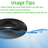 20x8.00-8 20x10.00-8 Inner Tubes with TR-13 Straight Valve Stem, 2 Pack