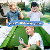 Video Walkie Talkies for Kids, 2 Pack Kids Two Way Radio Toy Walkie Talkies